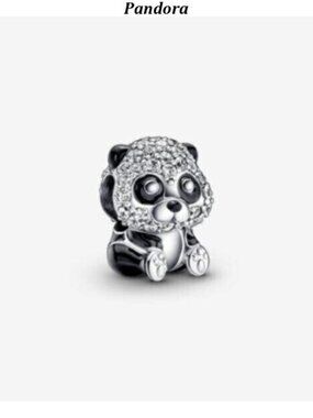Pandora Sparkling Cute Panda Charm
